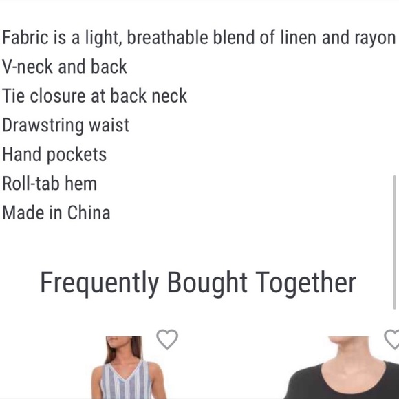 DREW Anthropologie Yellow Blue Stripe Jumpsuit L - Picture 5 of 10